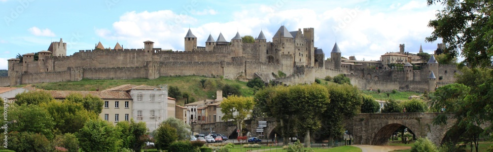 Die Festungsstadt Carcassonne - Frankreich