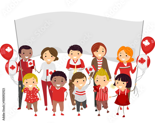 Stickman People Canada Day ...