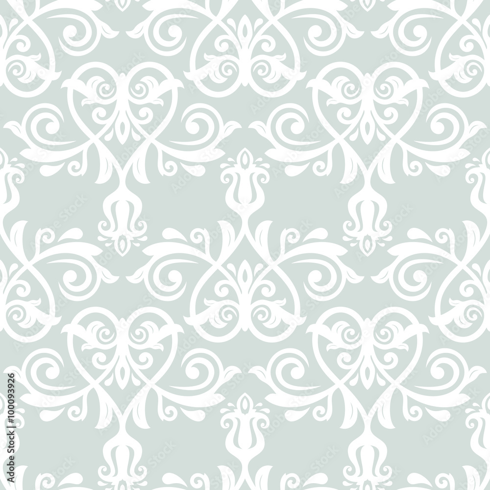 Geometric light blue and white pattern. Abstract ornament for wallpapers and backgrounds Geometric light blue and white pattern. Abstract ornament for wallpapers and backgrounds