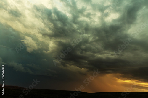Storm clouds