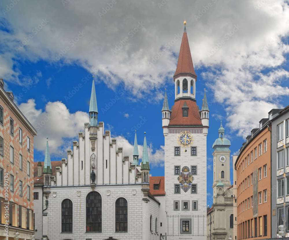 Fototapeta premium Munich germany, xmas