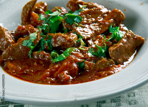 Hungarian beef stew photo