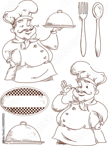 Sketch Chef Resto Display E...