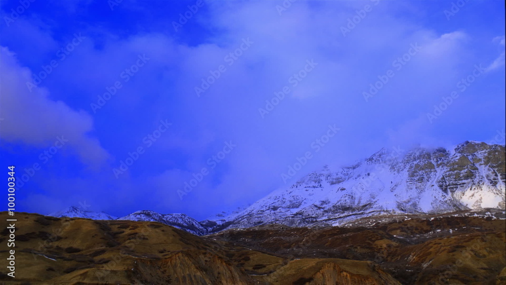 Mount Timpanogos Twilight time-lapse. Mount Timpanogos Twilight time-lapse.