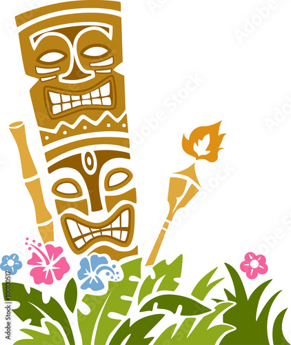 Tiki Stencil