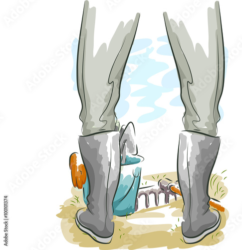 Gardening Tools Boots