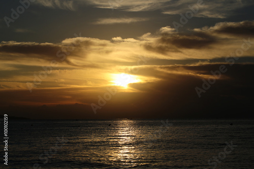 Spectacular marine sunset © Volodymyr