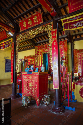 Chinesischer Tempel in Phan Thiet in Vietnam