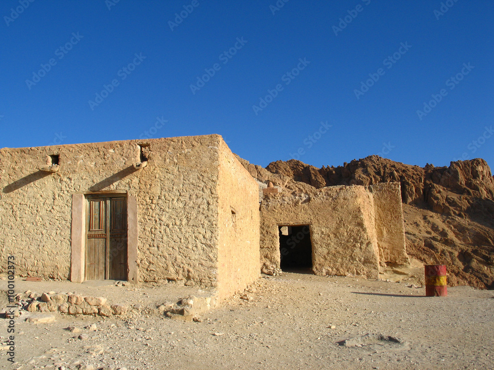 Old houses in Tunisia