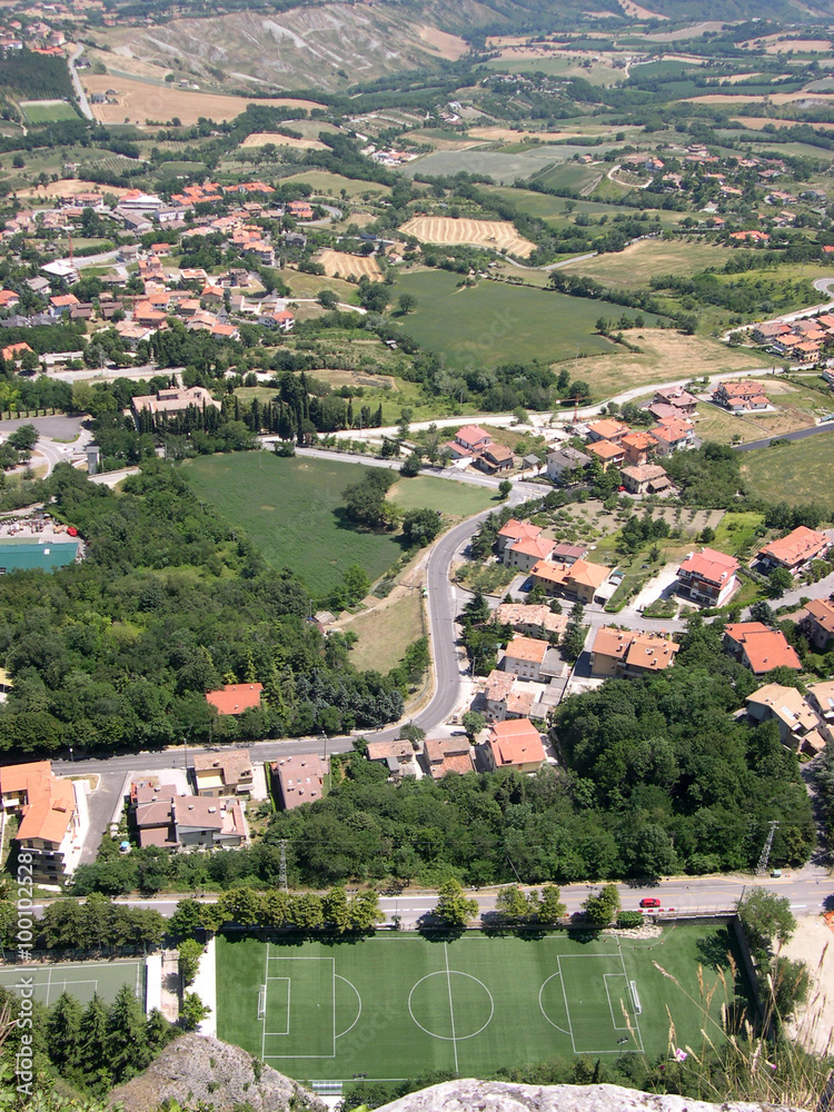 Panorama of San Marino