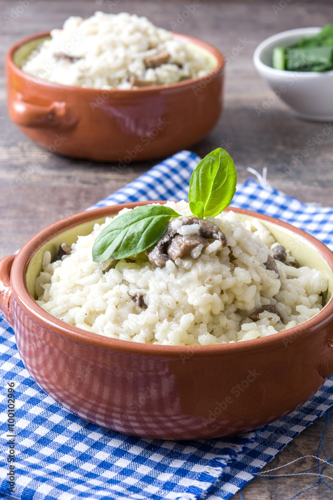 Risotto with mushrooms Risotto with mushrooms
