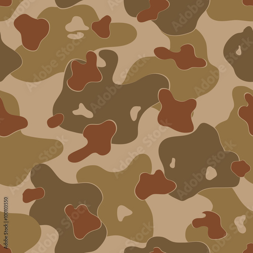 Military Camouflage Textile Pattern