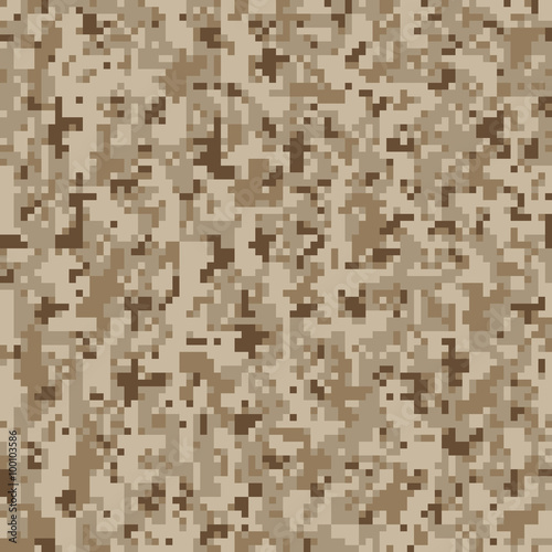 Military Camouflage Textile Pattern