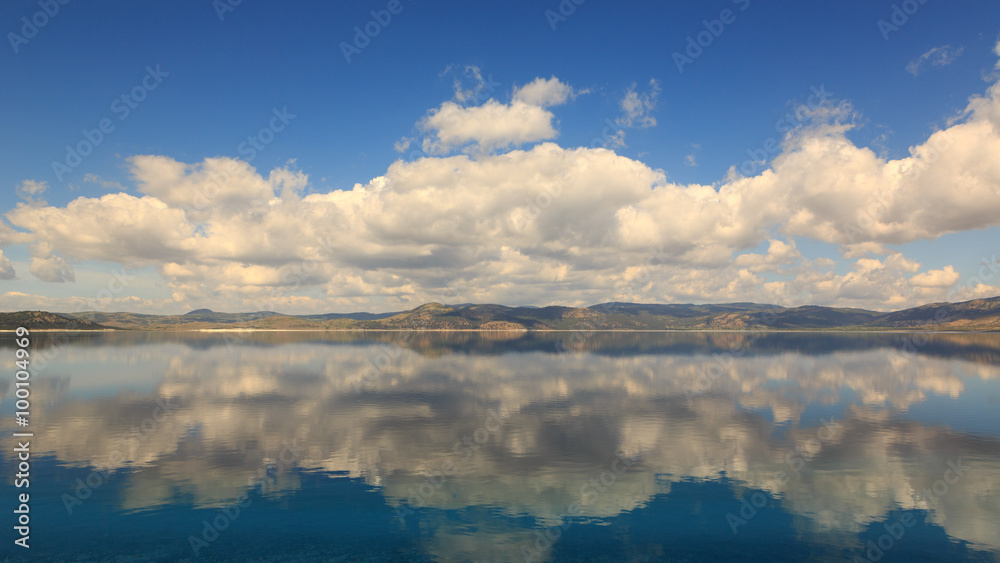 Lake Salda located in southwest of Anatolia.It is known as the deepest lake of Turkey.And it is very atractive for tourists.