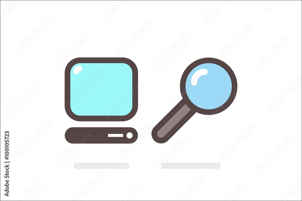 technology icon set technology icon set