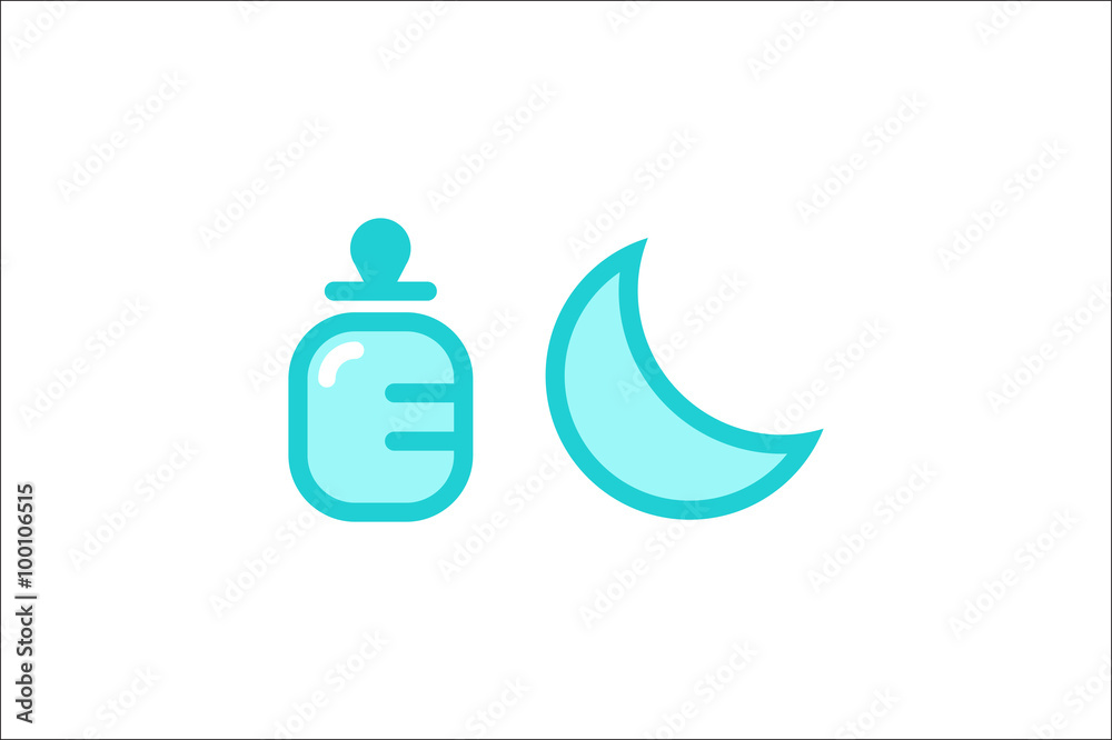 Baby icon set Baby icon set