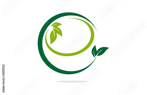 letter e organic logo