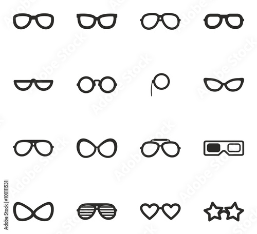 Eyeglasses Icons 