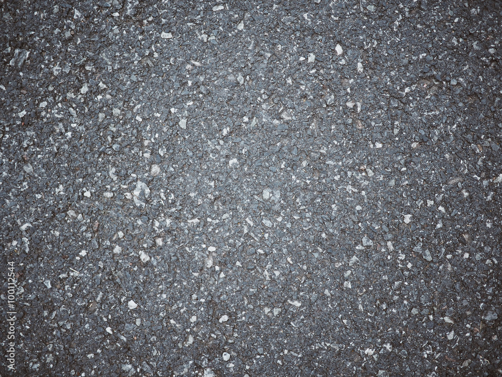 Black road texture for background