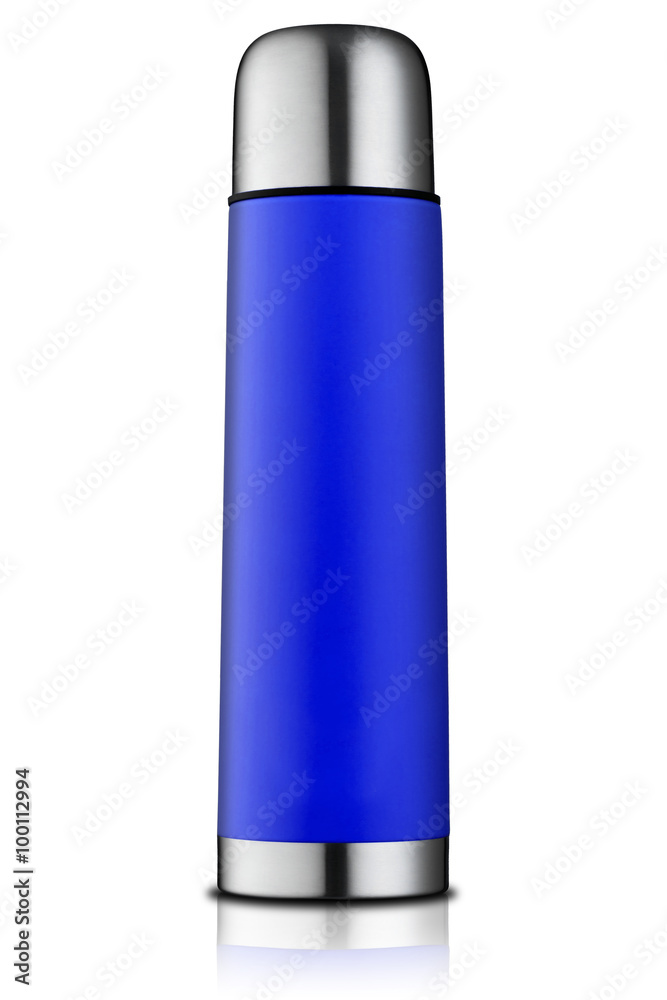Blue thermos flask Blue thermos flask