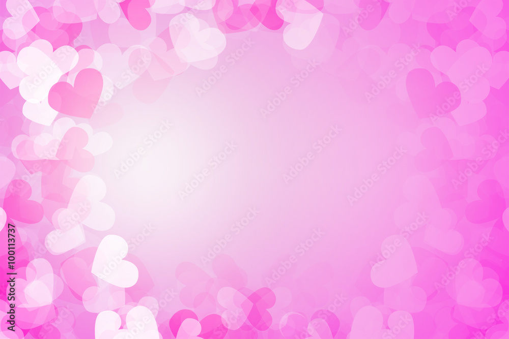 happy valentine's day abstract background illustration design