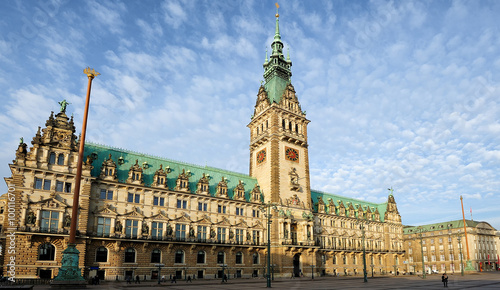 Rathaus, Hamburg, Germany