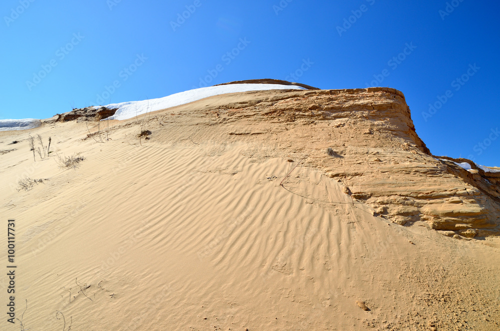 desert landscape general view
