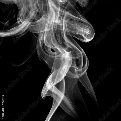 Fototapeta Naklejka Na Ścianę i Meble -  abstract background smoke curves and wave
