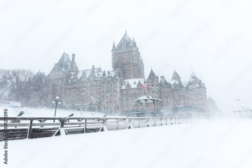 Fototapeta premium Quebec City Chateau Frontenac