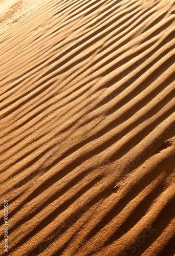 desert dunes close-up