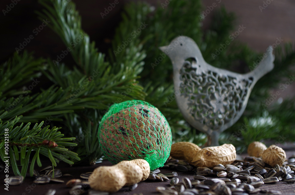 Obraz premium Vogelfutter