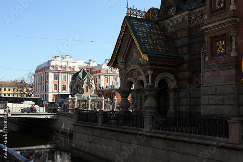 Orthodox Church of the  Savior on blood, Saint Petersburg, Russia © Ekaterina Ufimtseva