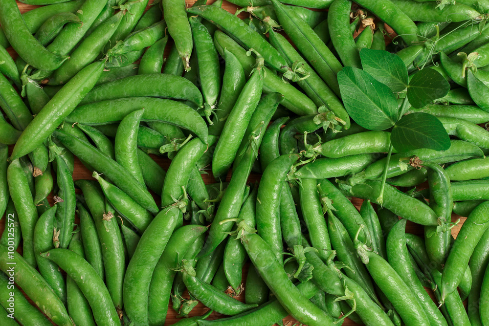 Peas from garden