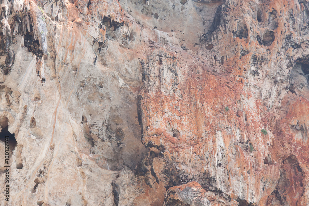 Close up to rock face. Close up to rock face.