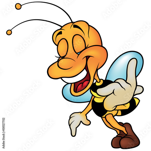Laughing Wasp - Colored Car...