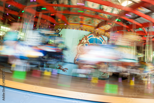 Carousel Horse in Motion