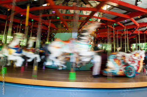 Carousel Horse in Motion