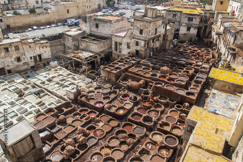view of old medina in Fes