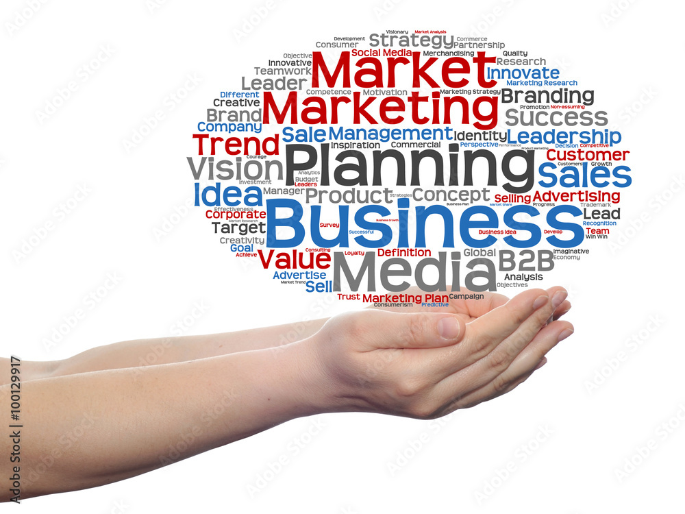 Conceptual business word cloud isolated Conceptual business word cloud isolated