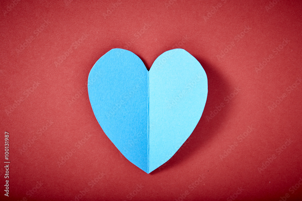 Fototapeta premium paper heart