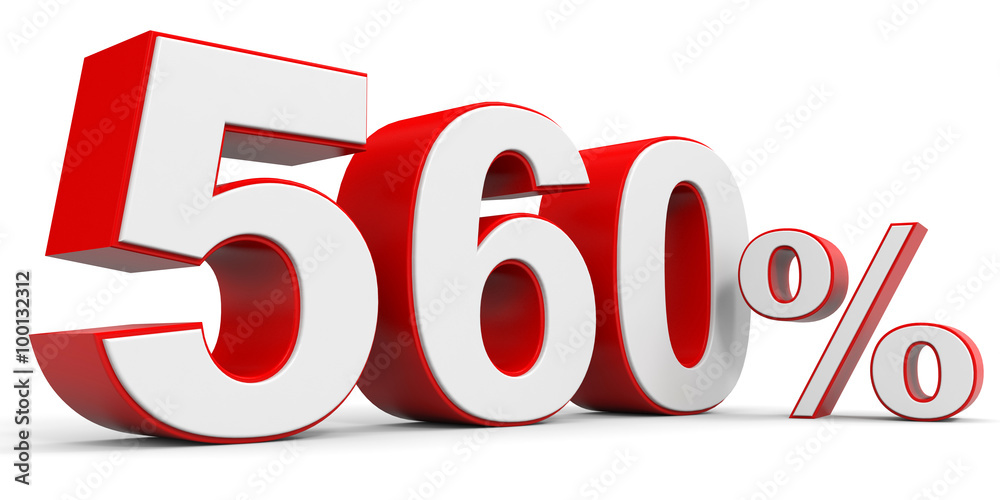 Discount 560 percent off.