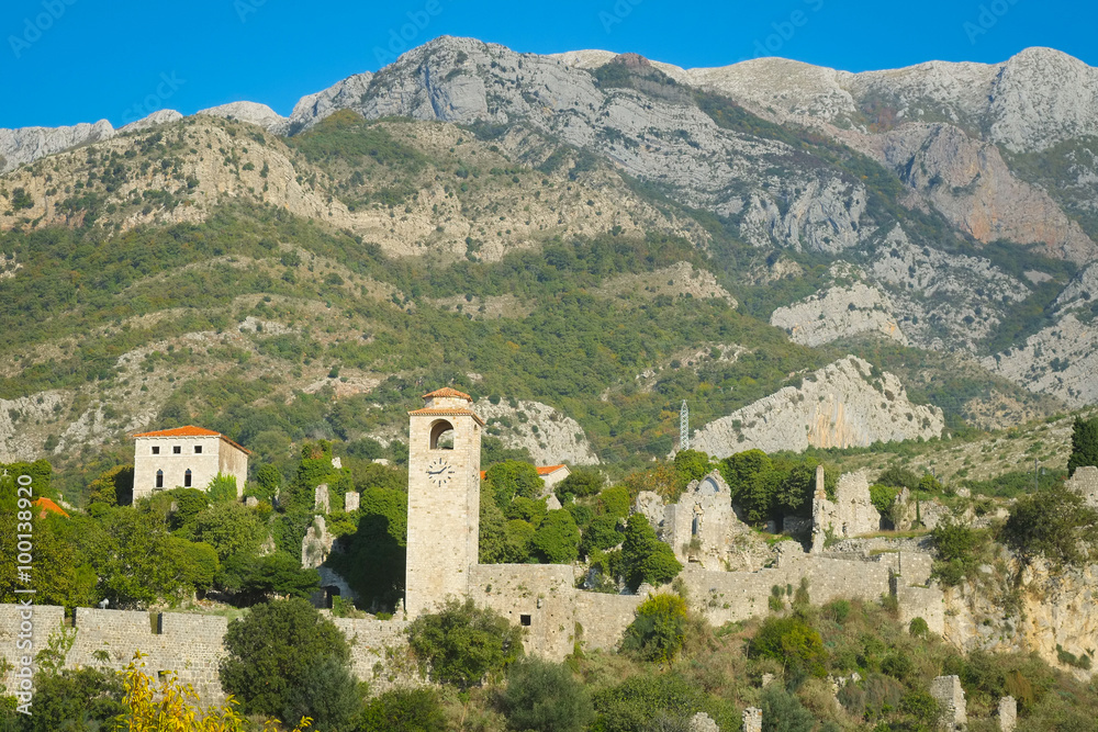 fortress of old Bar, Montenegro
