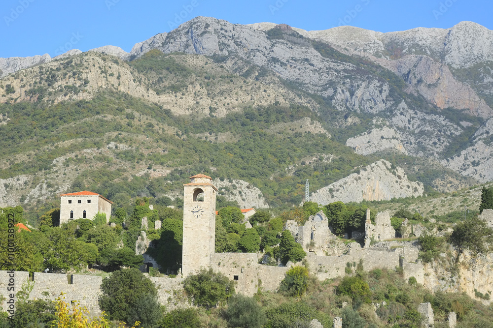 fortress of old Bar, Montenegro