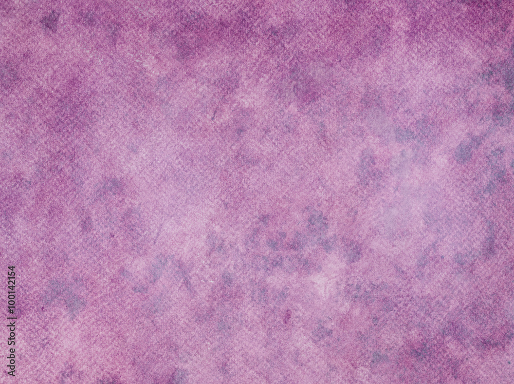 Mauve Blue Purple Watercolor Paper Texture Background - obrazy, fototapety, plakaty 