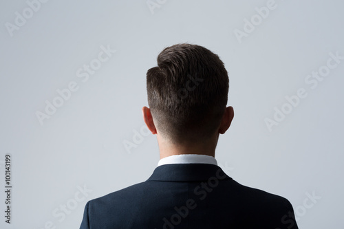 Canvas Print Back of man's head