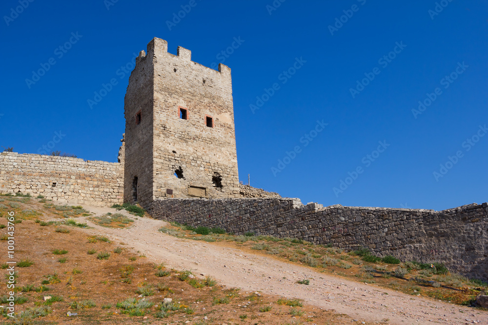 Genoese fortress in Feodosia