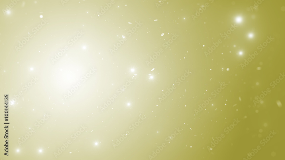 floating particles, holiday or party shiny background