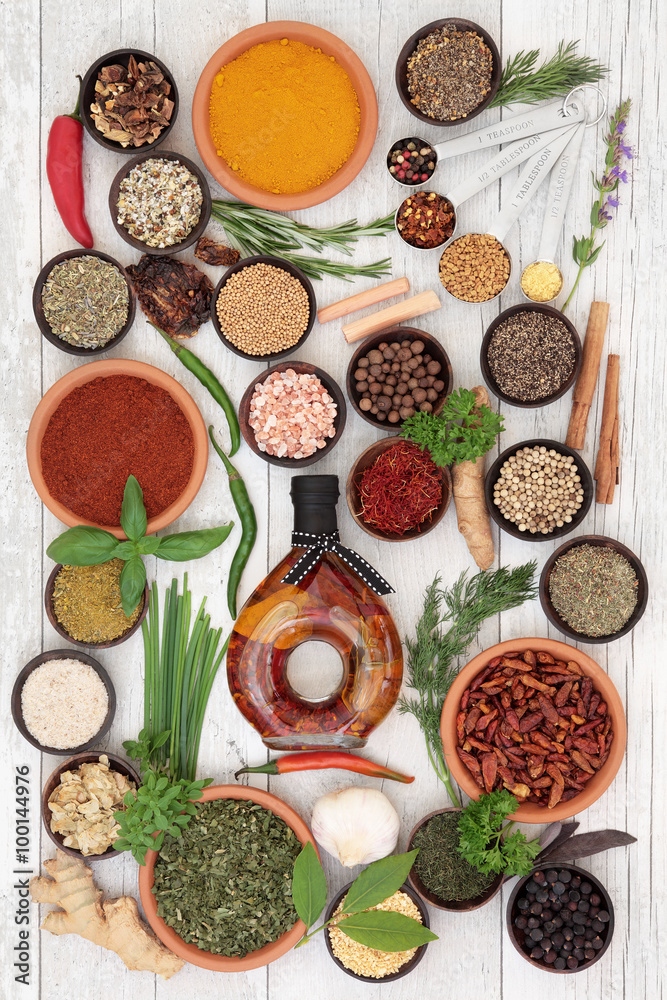 Herb and Spice Abstract Herb and Spice Abstract