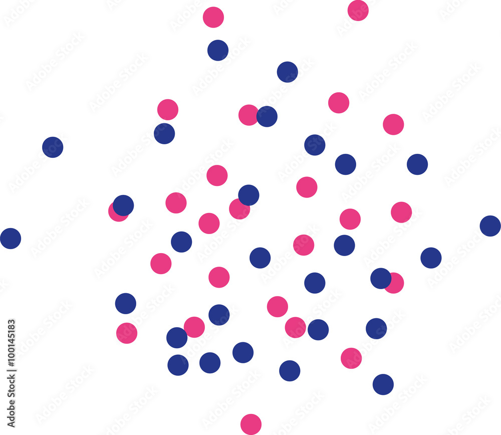 Confetti background blue and pink Confetti background blue and pink
