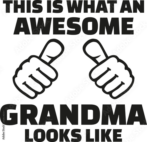 This is what an awesome grandma looks like